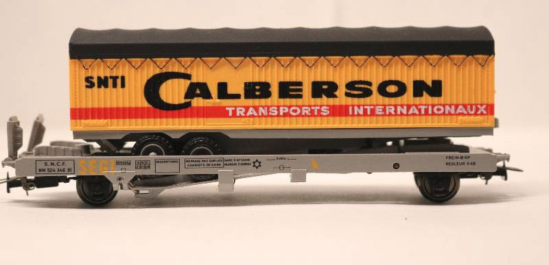 Image de wagon kangourou SNCF Calberson référence 6962