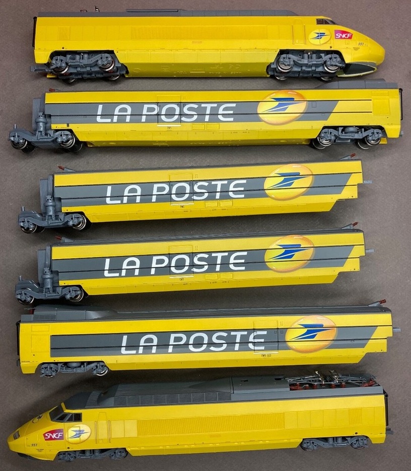 Image de ensemble TGV La Poste référence 747500