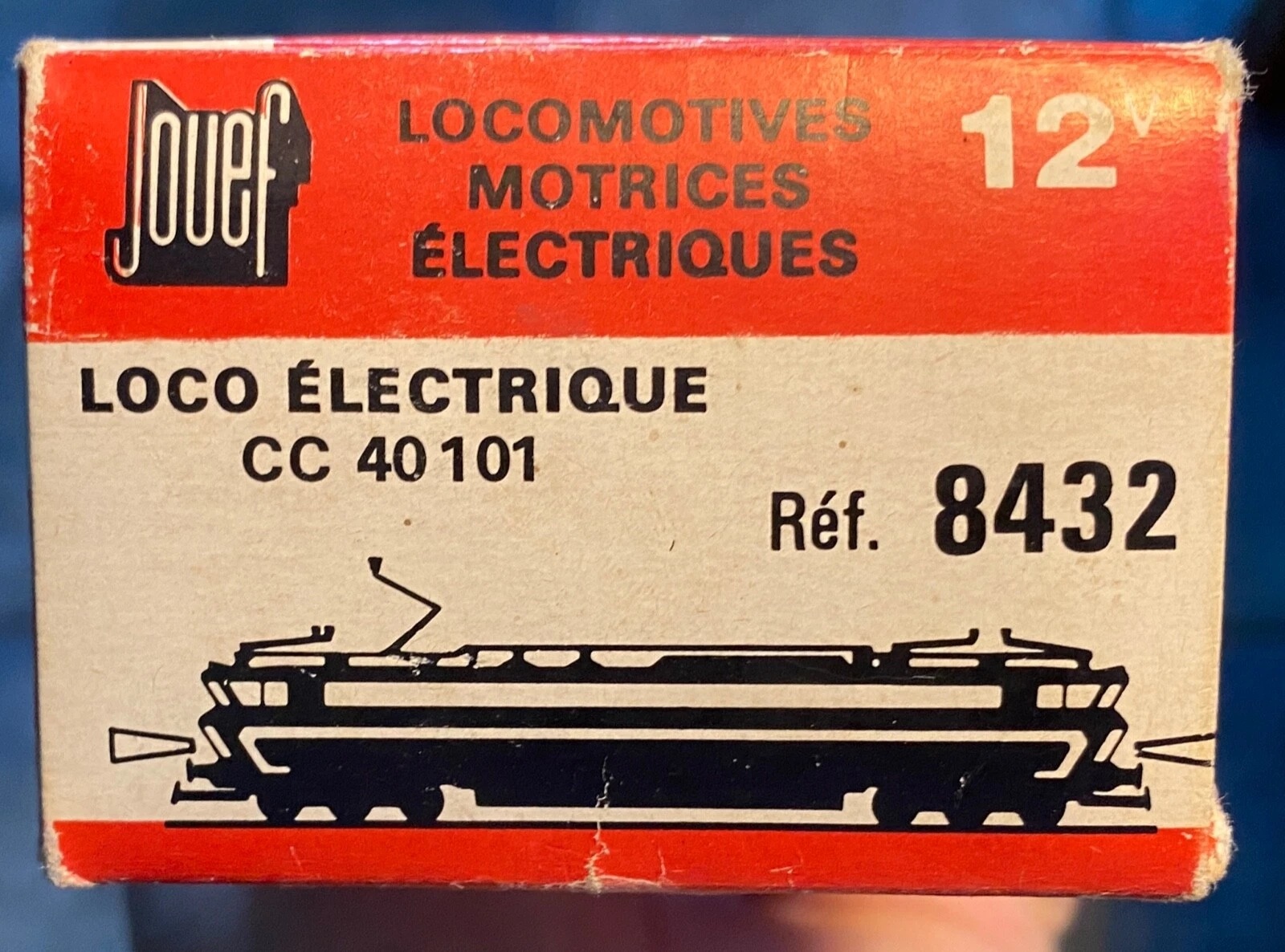 Image de locomotive électrique CC 40100 SNCF référence 8432