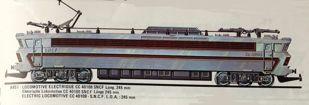 Image de Locomotive Électrique CC 40108 référence 8451