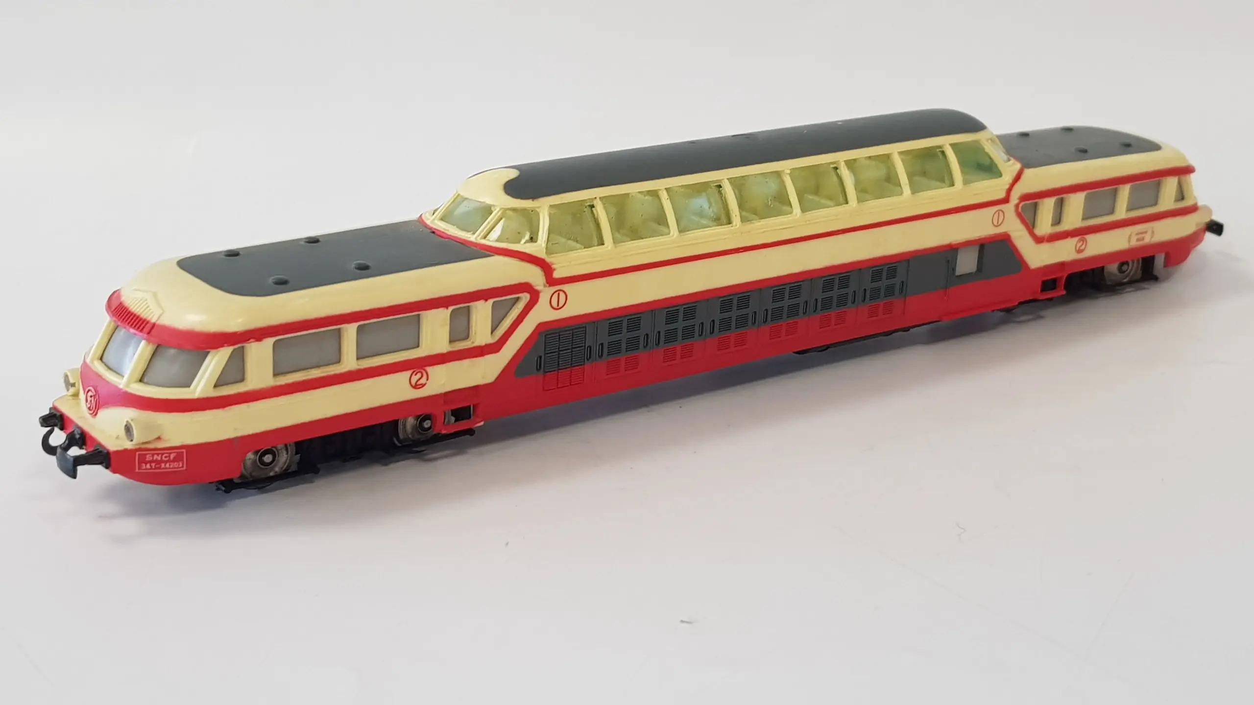 Image de autorail panoramique X 4200 SNCF référence 852E
