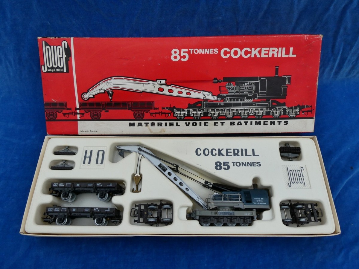 Image de ensemble grue de secours Cockerill SNCF référence M663